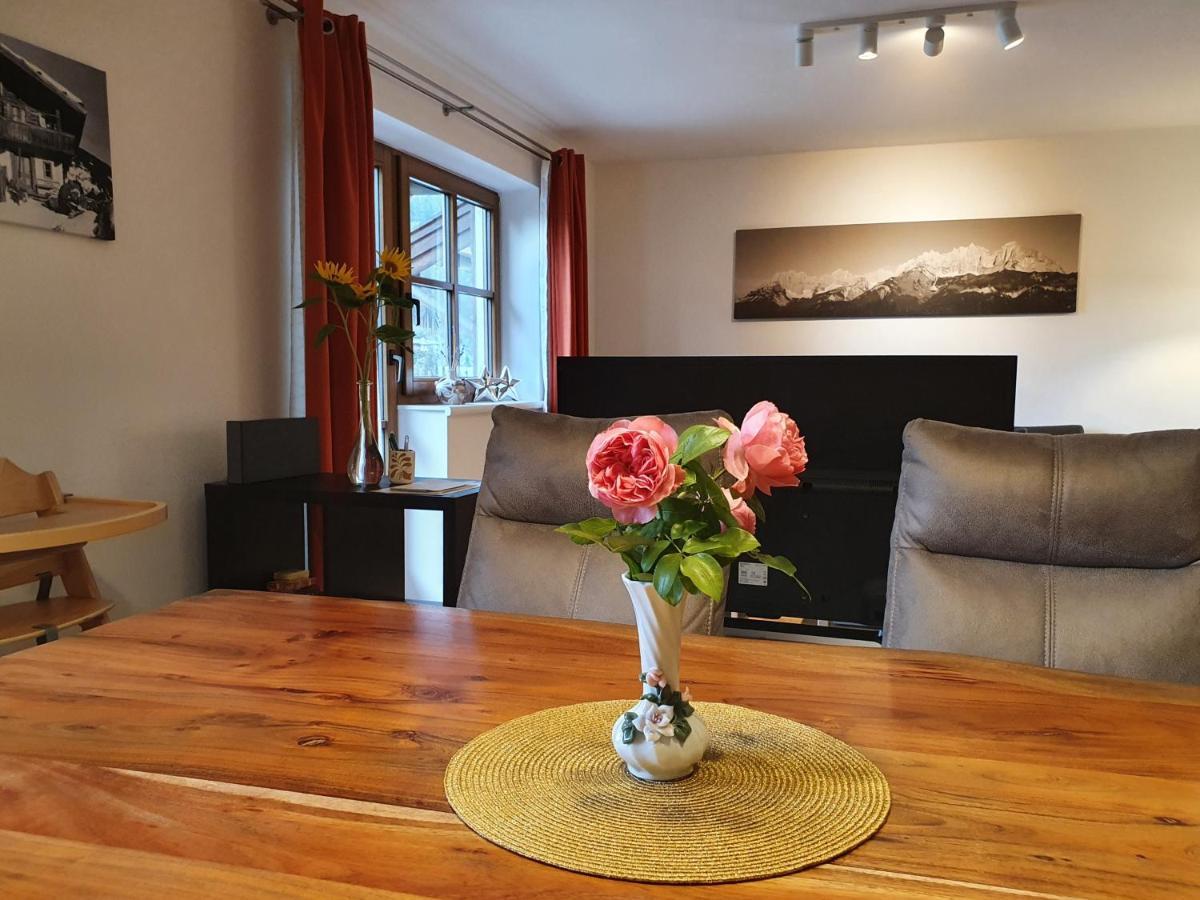 Apartment "Kuenstlhaeusl" Jochberg Buitenkant foto