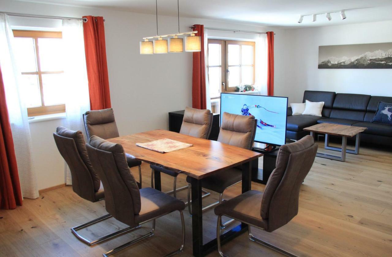 Apartment "Kuenstlhaeusl" Jochberg Buitenkant foto